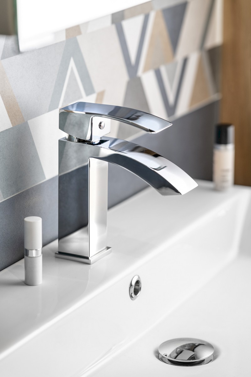 GINKO 35 stojánková umyvadlová baterie, chrom 1101-02